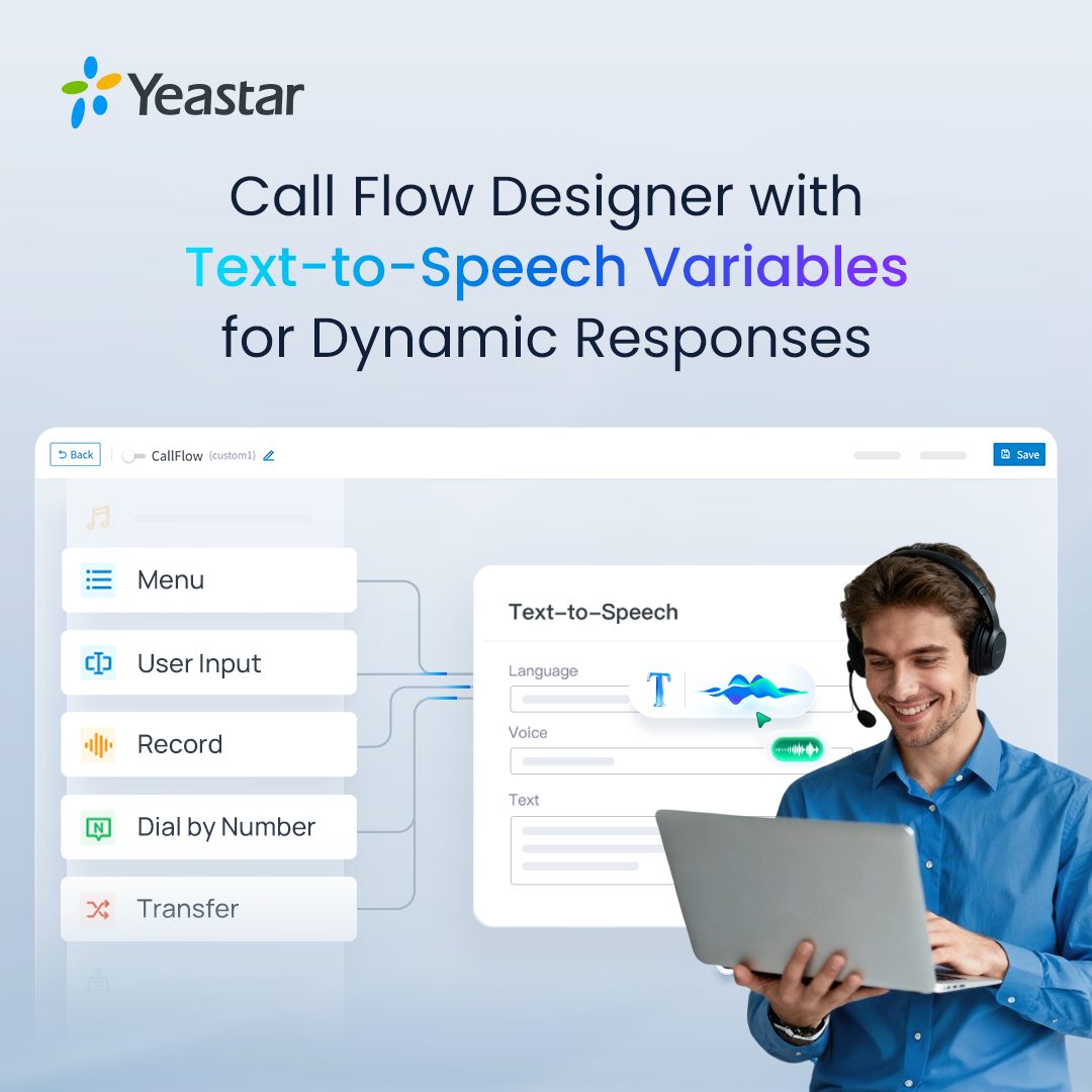 [Social_Media_Image]P-Series_PBX_TTS Variables_in_Call_Flow_Designer_en